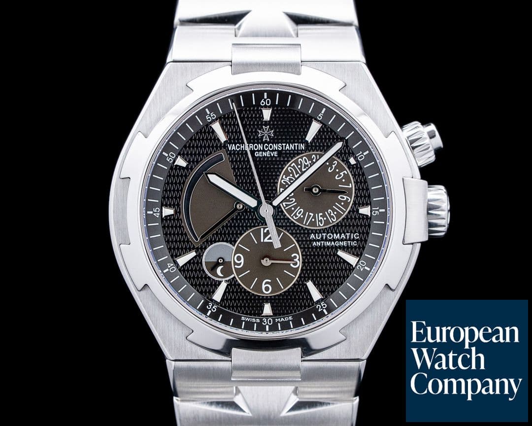 Image of Vacheron Constantin 47450 Overseas Dual Time SS Black Dial