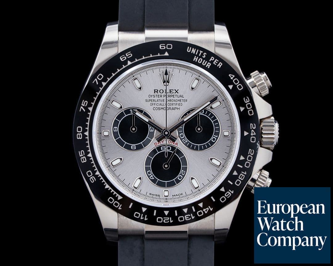 Image of Rolex 116519LN Daytona 18K White Gold Silver Dial