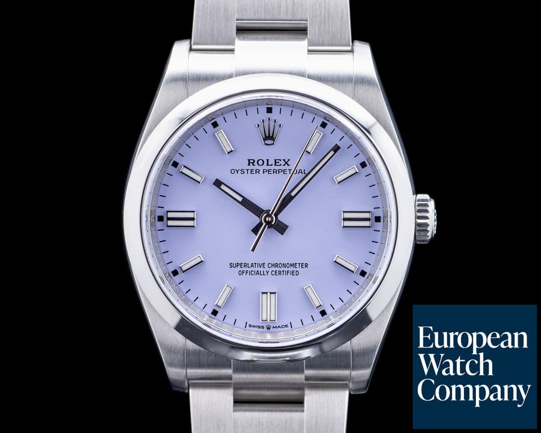 Image of Rolex 126000 Oyster Perpetual SS Lavender Dial 2025