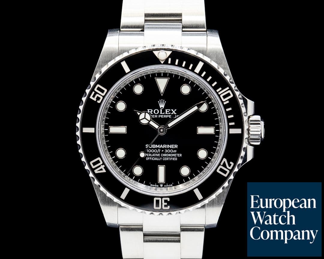 Image of Rolex 124060 Submariner No Date 41MM SS Black Dial
