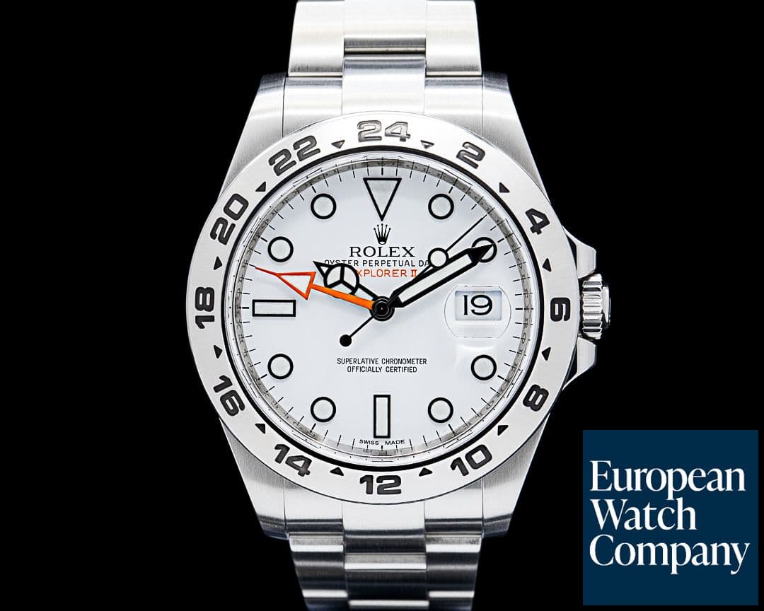 Image of Rolex 216570 Explorer II SS White Dial
