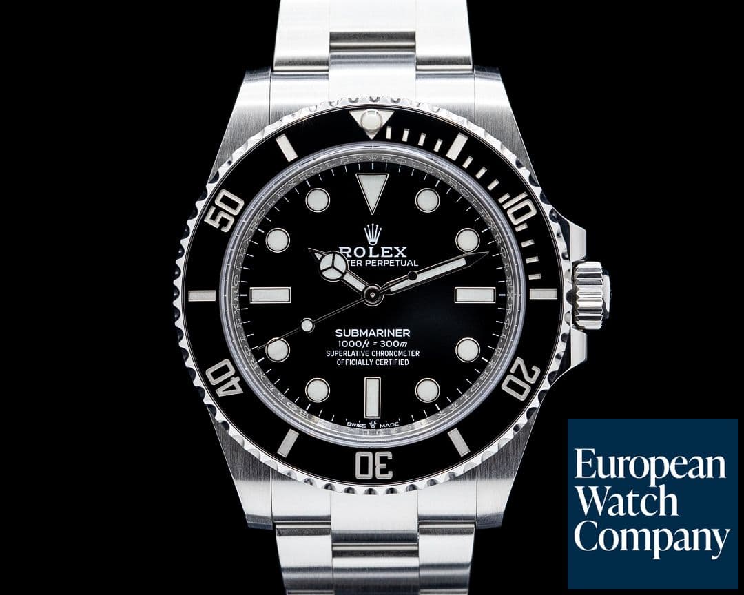 Image of Rolex 124060 Submariner No Date 41MM SS Black Dial