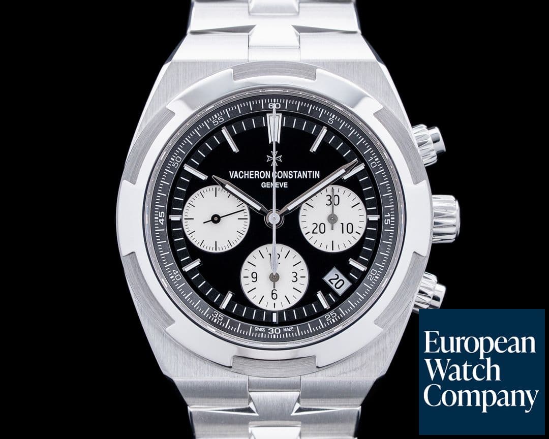Image of Vacheron Constantin 5500V Overseas Chronograph SS Black Dial