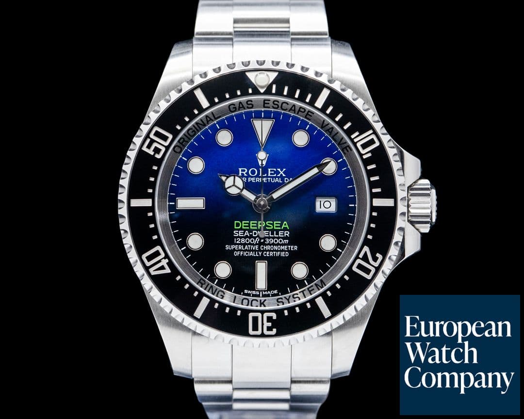 Image of Rolex 116660 Sea-Dweller Deepsea "James Cameron" SS Blue Dial