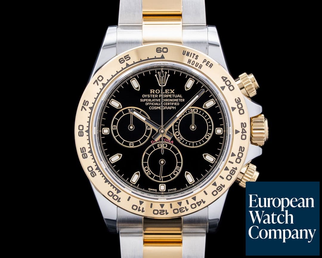 Image of Rolex 116503 Daytona 18K Yellow Gold / SS Black Dial