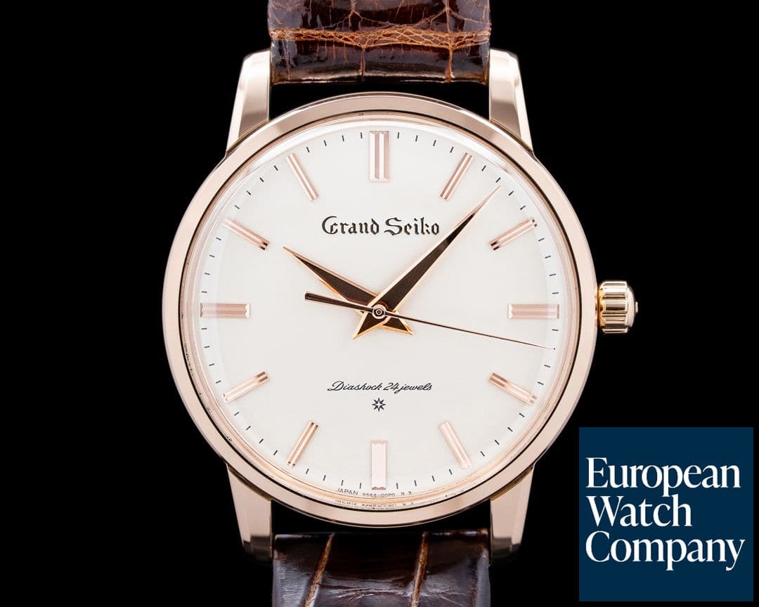 Image of Grand Seiko Elegance Collection "140th Anniversary" 18K Rose Gold Cream Dial 2024