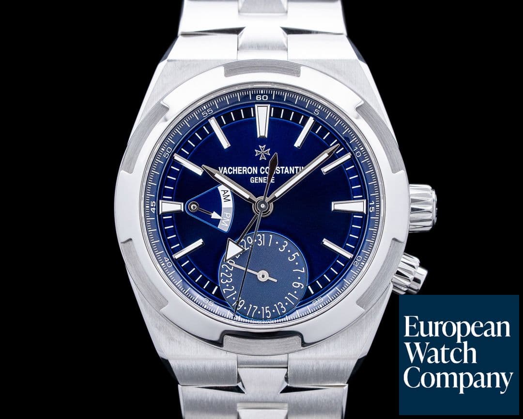 Image of Vacheron Constantin 7900VOverseas Dual Time SS Blue Dial