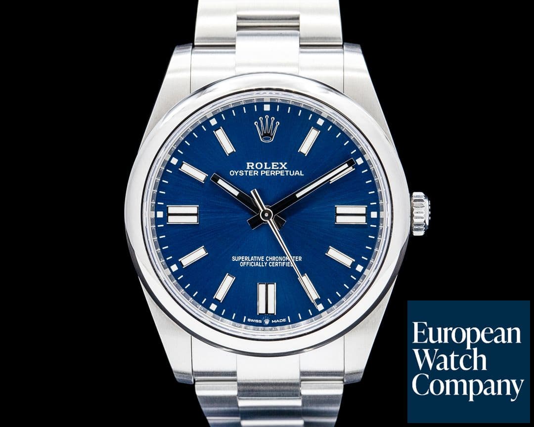 Image of Rolex 124300 Oyster Perpetual 41MM SS Blue Dial