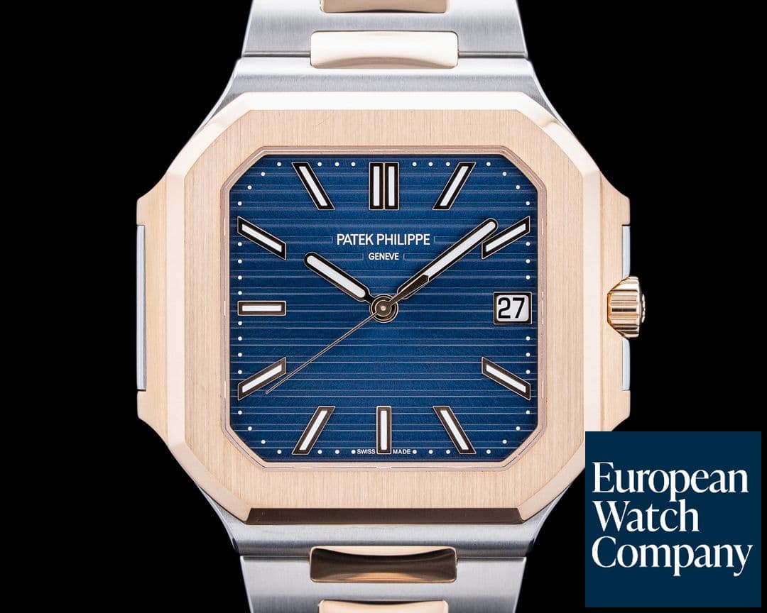 Image of Patek Philippe 5821/1AR Cubitus 18K Rose Gold / SS Blue Dial 2024
