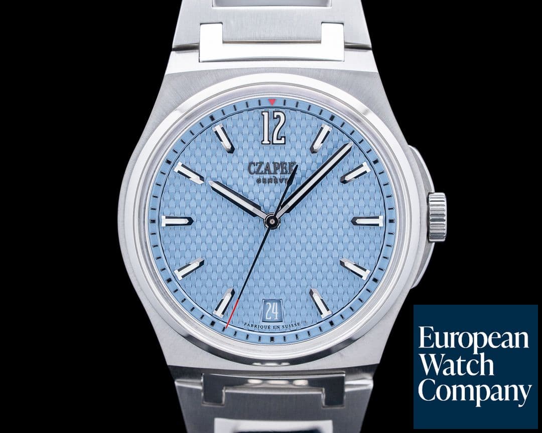 Image of Czapek & Cie Antarctique Passage de Drake SS Glacier Blue Dial