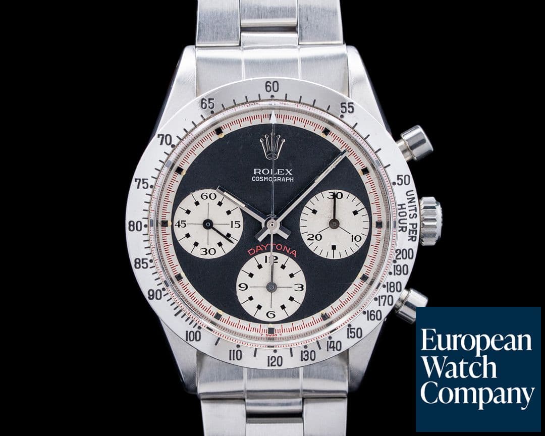 Image of Rolex 6239 Daytona Paul Newman "Musketeer" Black Dial C. 1970