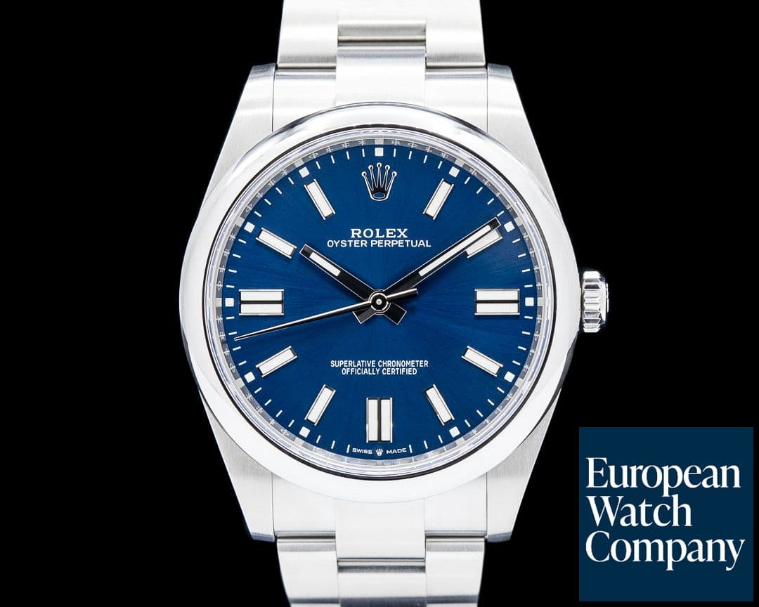 Image of Rolex 124300 Oyster Perpetual SS Blue Dial 2024