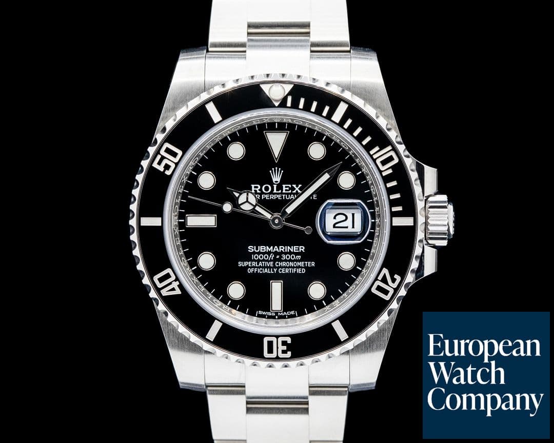 Image of Rolex 116610LN Submariner Ceramic SS Black Dial
