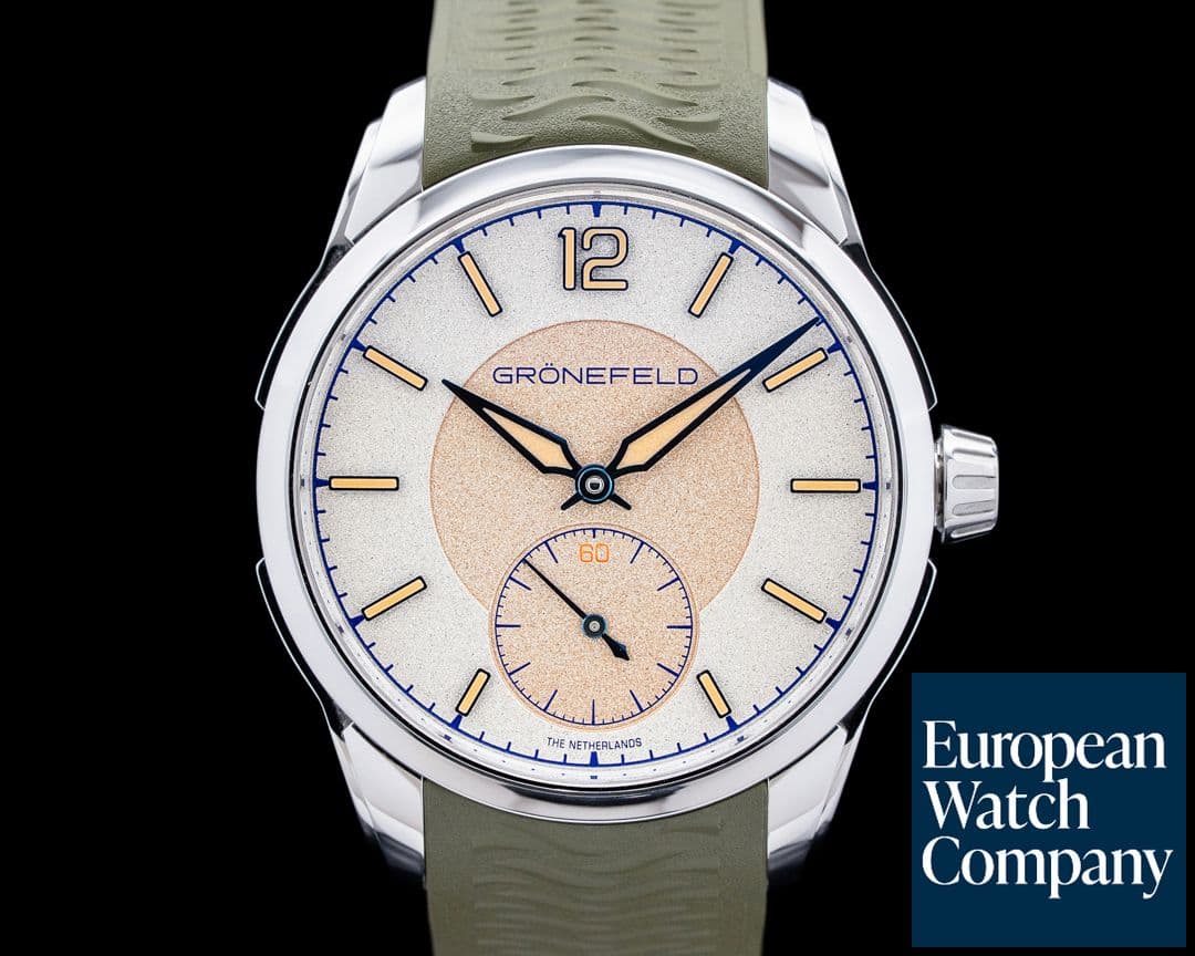 Image of Gronefeld 1969 DeltaWorks SS Khaki Dial