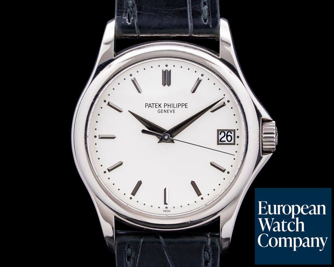 Image of Patek Philippe 5127G Calatrava 18K White Gold Silver Dial