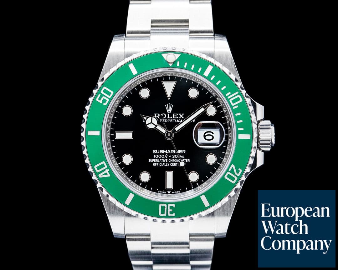 Image of Rolex 126610LV Submariner Date "Starbucks" SS Black Dial