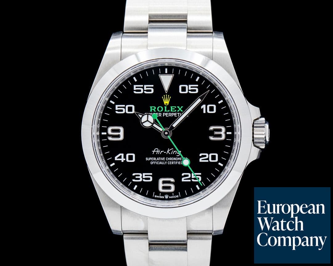 Image of Rolex 126900 Air-King SS Black Dial 2024