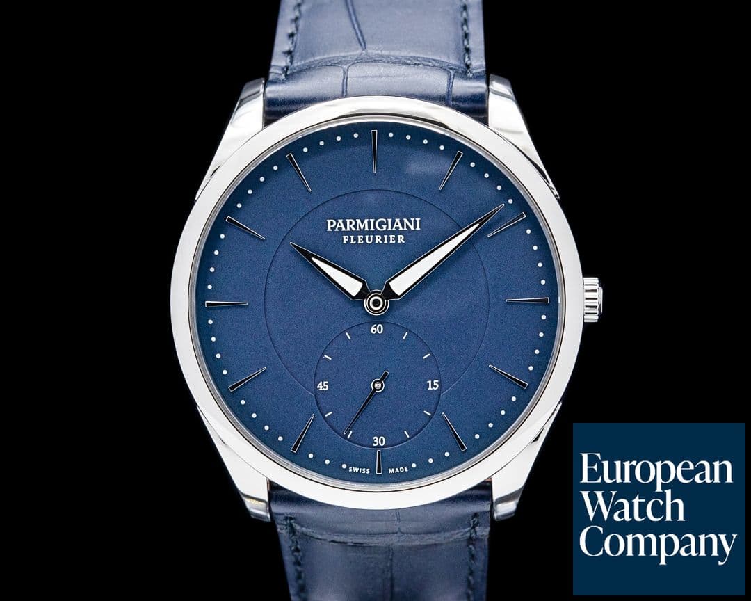 Image of Parmigiani Fleurier PFC288 Tonda 1950 SS Blue Dial