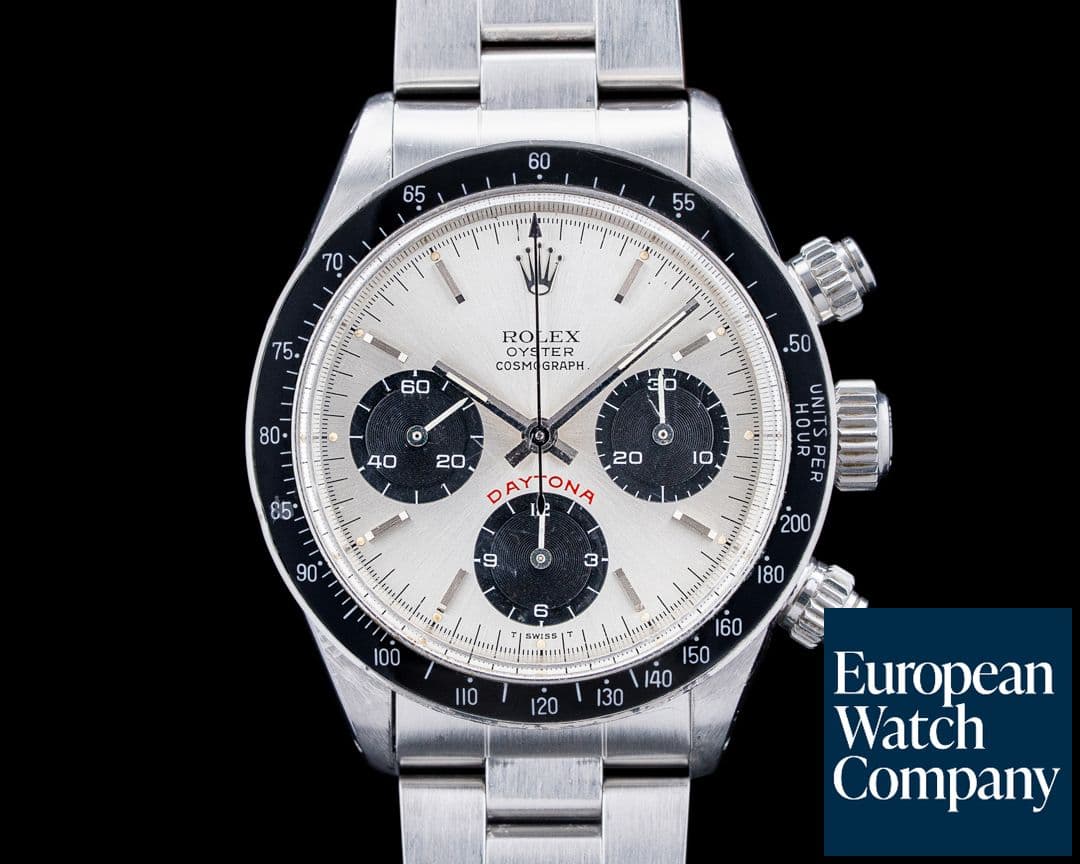 Image of Rolex 6263 Daytona "Big Red" SS Silver Dial Circa. 1986