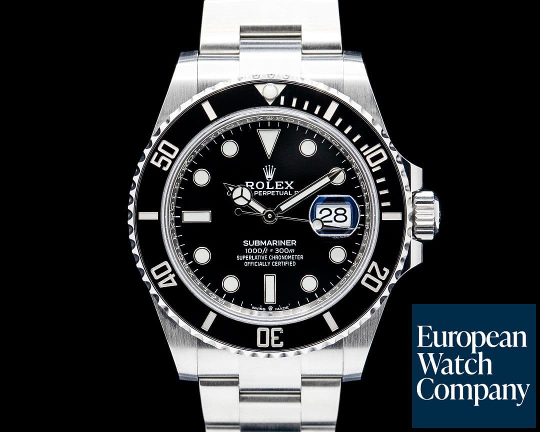 Image of Rolex 126610LN Submariner Date SS Black Dial