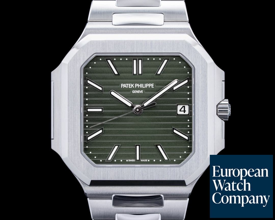 Image of Patek Philippe 5821/1A Cubitus Date SS Green Dial 2025