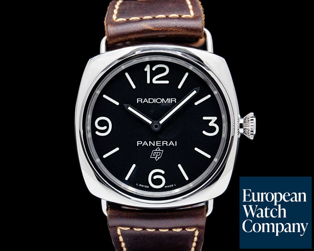 Image of Panerai PAM00753 Radiomir Base Logo SS Black Dial