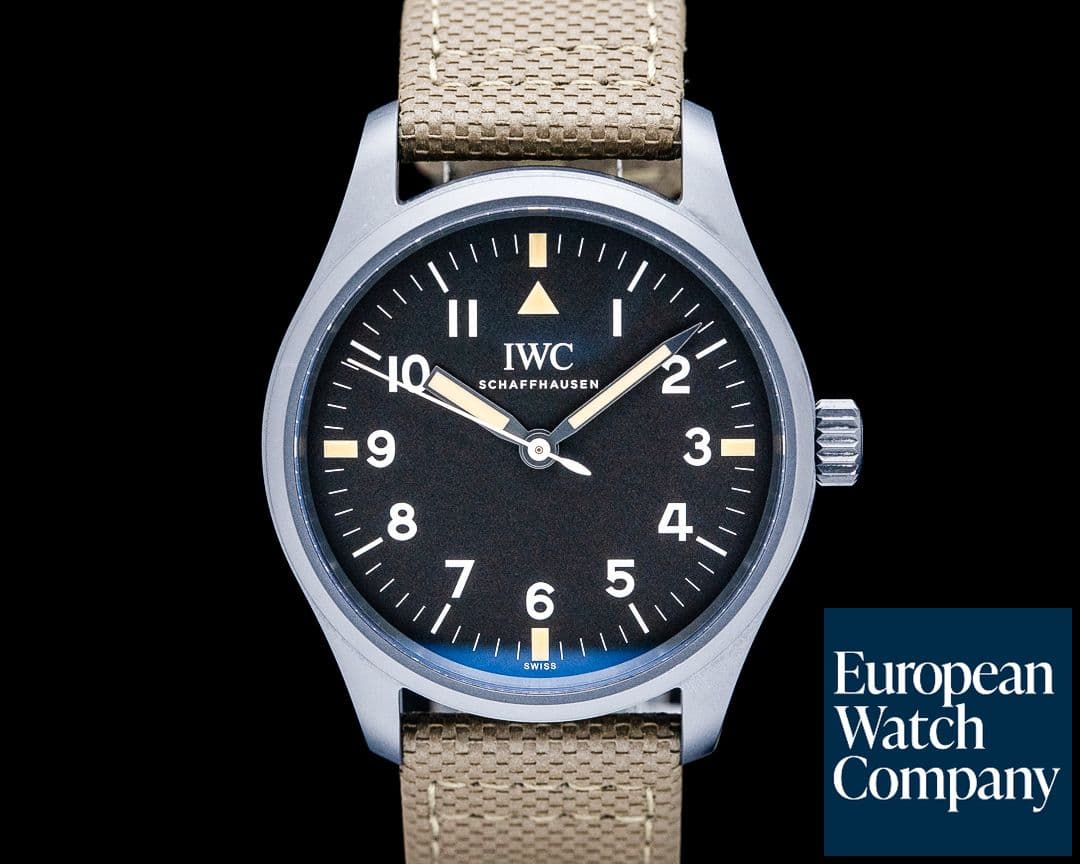 Image of IWC IW324801 Mark XVIII Hodinkee Edition Ceramic Black Dial LE