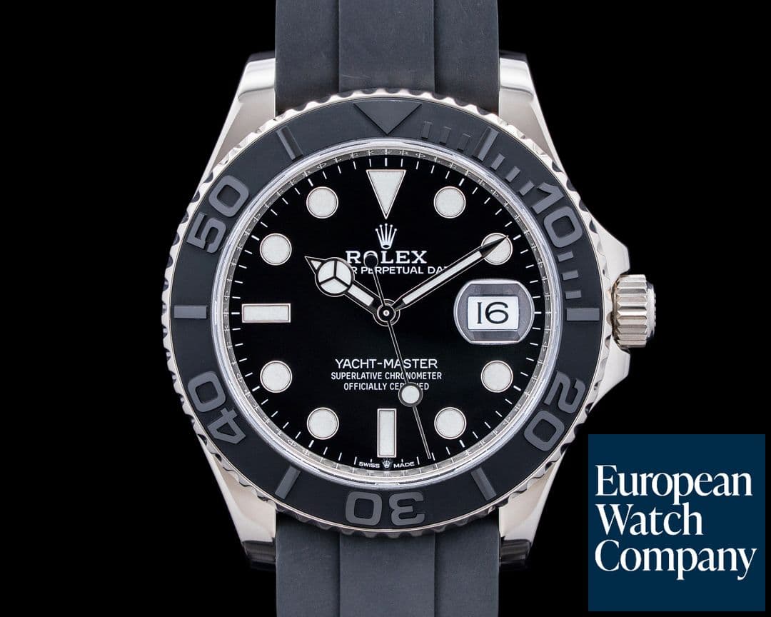 Image of Rolex 226659 Yacht-Master 18K White Gold Black Dial