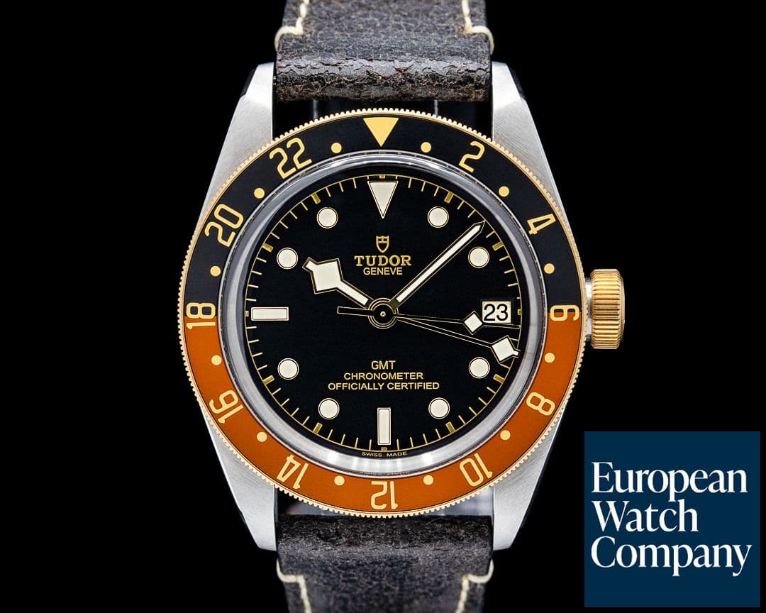 Image of Tudor 79833MN Black Bay GMT S&G Black Dial