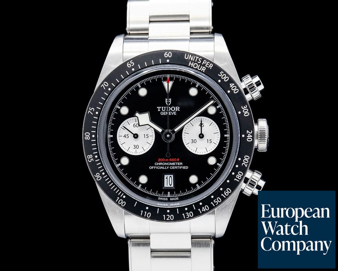 Image of Tudor 79360N Black Bay Chronograph SS Black Dial