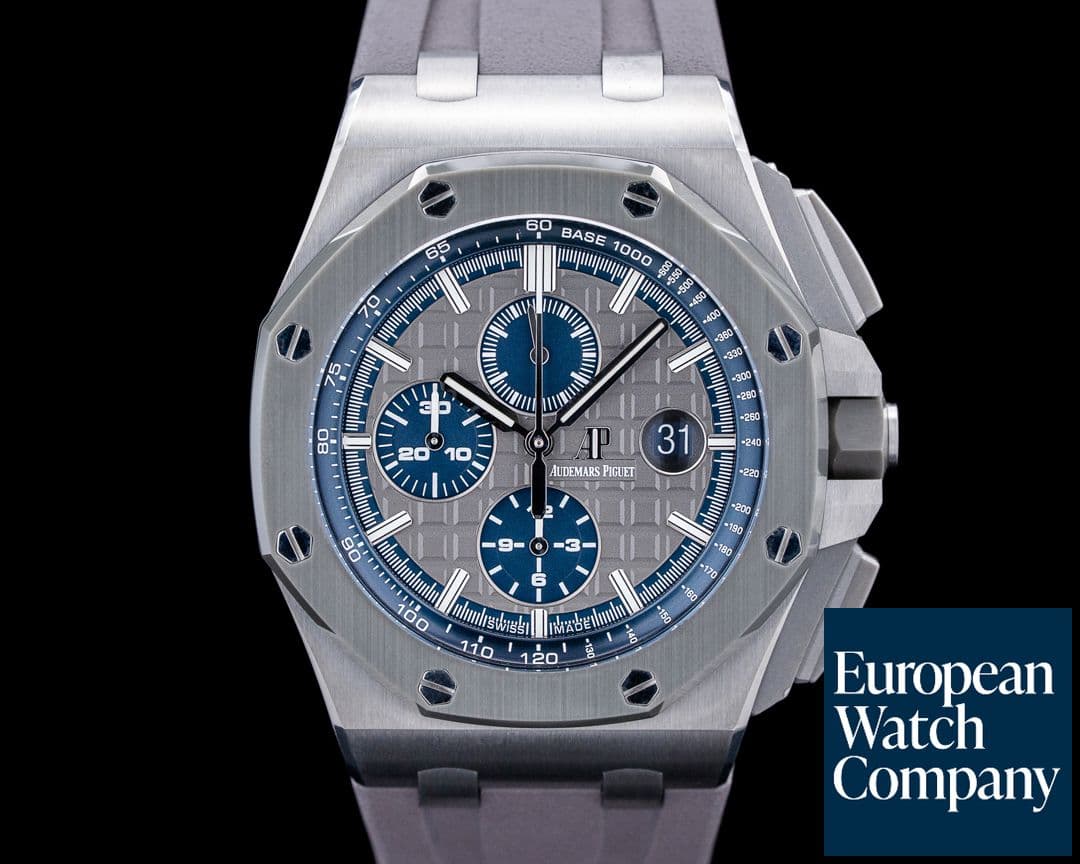 Image of Audemars Piguet 26400IO Royal Oak Offshore Chronograph Titanium Gray Dial