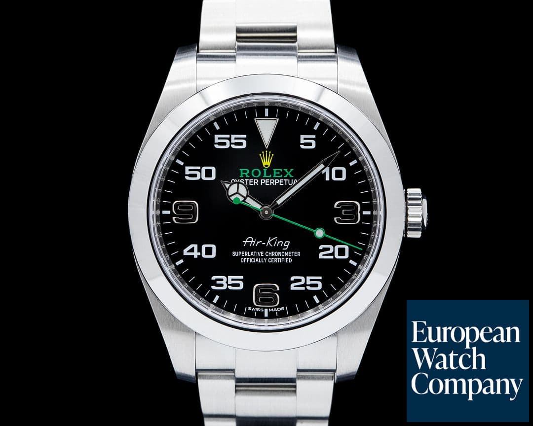Image of Rolex 116900 Air-King SS Black Dial