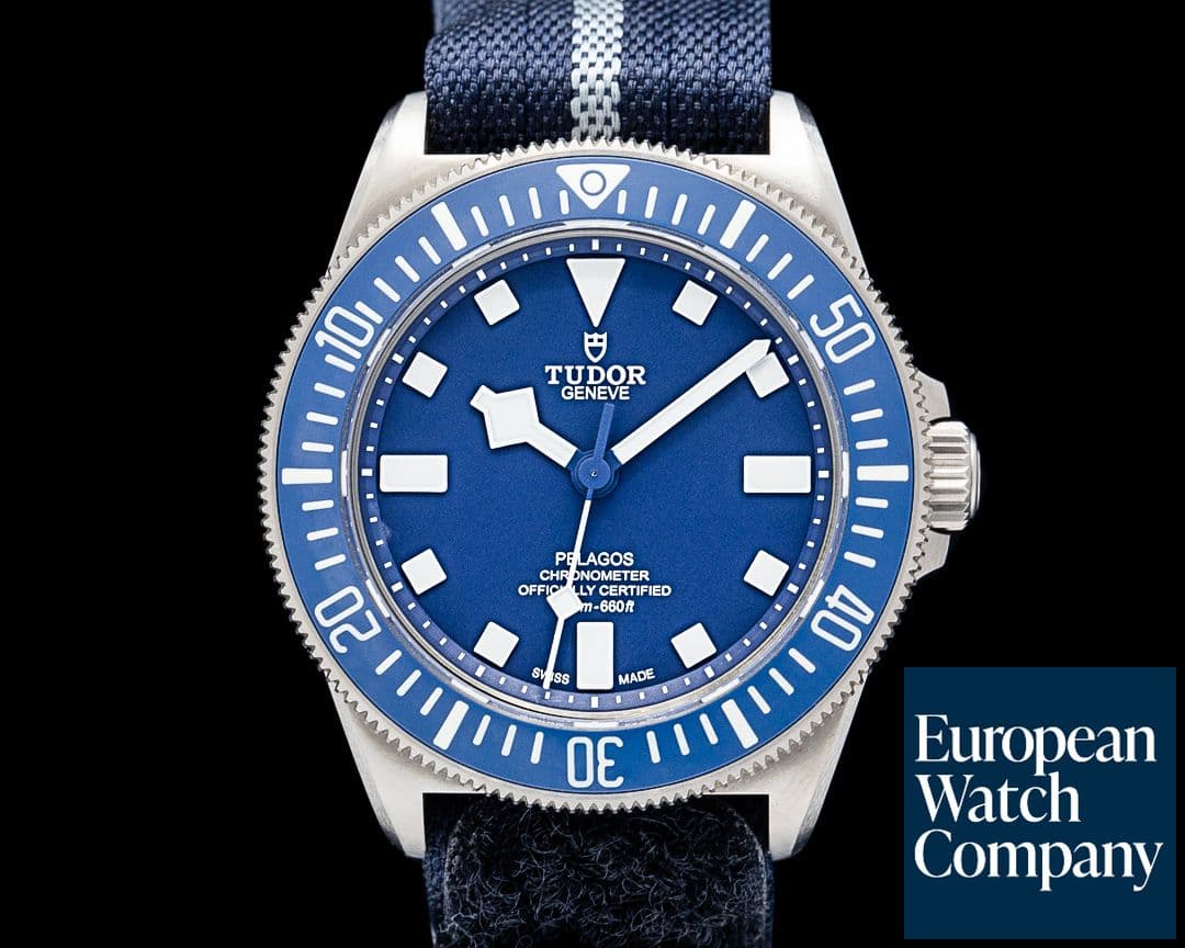 Image of Tudor 25707B/23 Pelagos FXD Titanium Navy Blue Dial