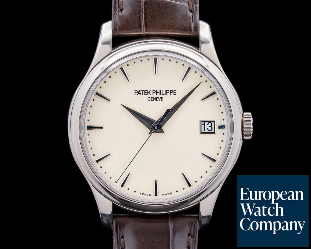 Image of Patek Philippe 5227G Calatrava 18K White Gold Cream Dial