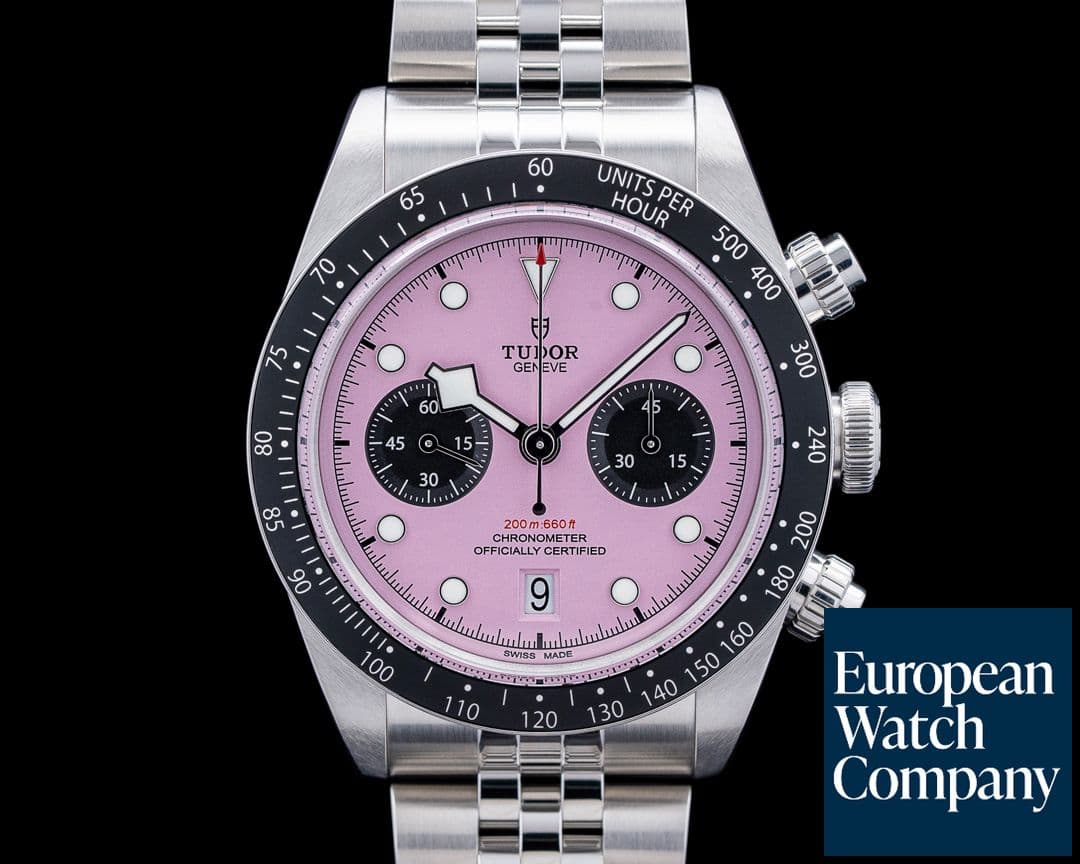 Image of Tudor 79360N Black Bay Chrono SS Pink Dial 2024