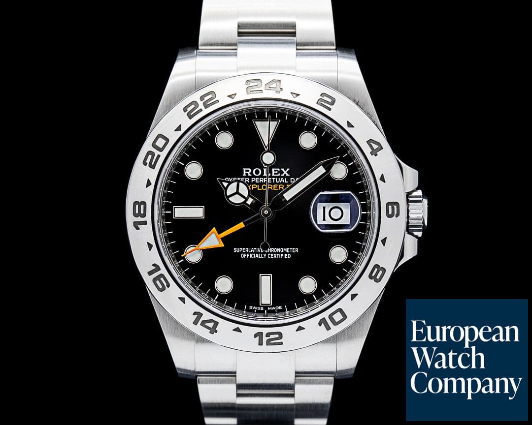 Image of Rolex 216570 Explorer II SS Black Dial