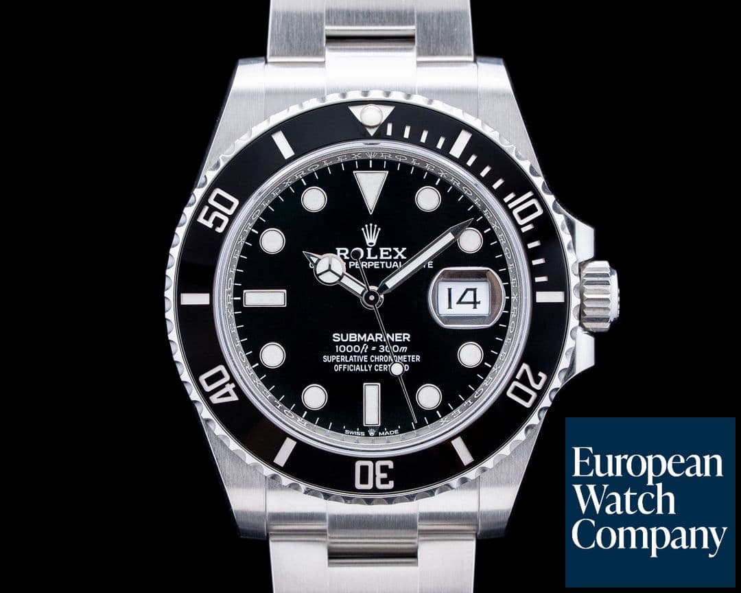 Image of Rolex 126610LN Submariner Date SS Black Dial