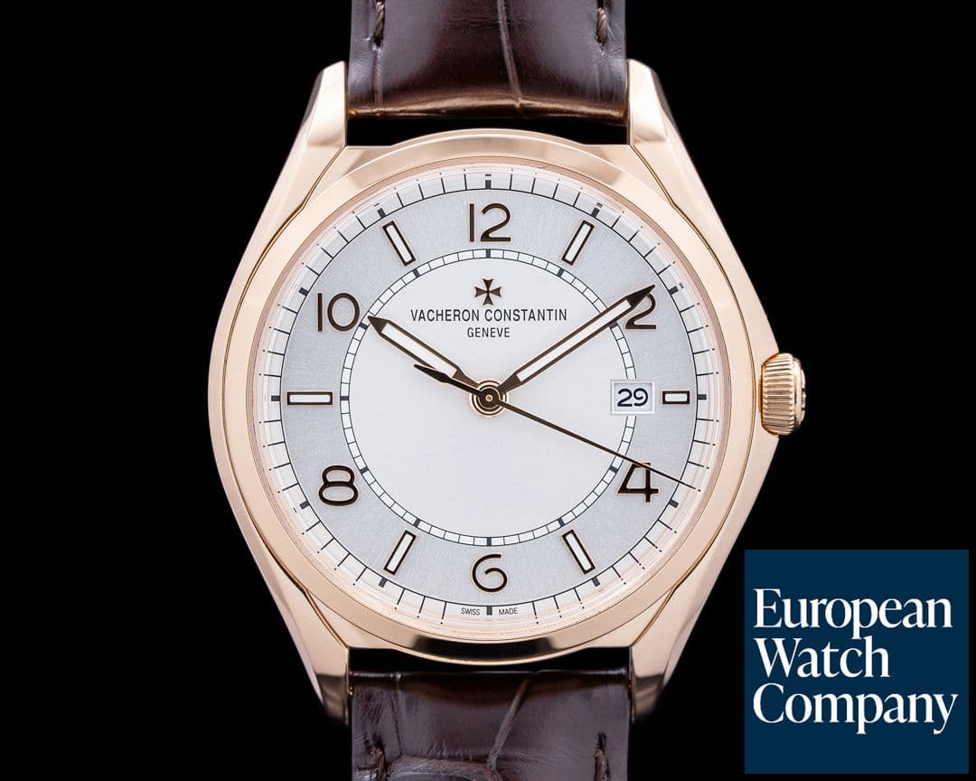 Image of Vacheron Constantin 4600E Fiftysix Self-Winding 18K Rose Gold Silver Dial