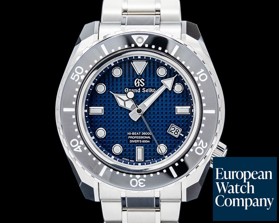 Image of Grand Seiko SBGH257 Grand Seiko Sport Hi-Beat Titanium Blue Dial LIMITED