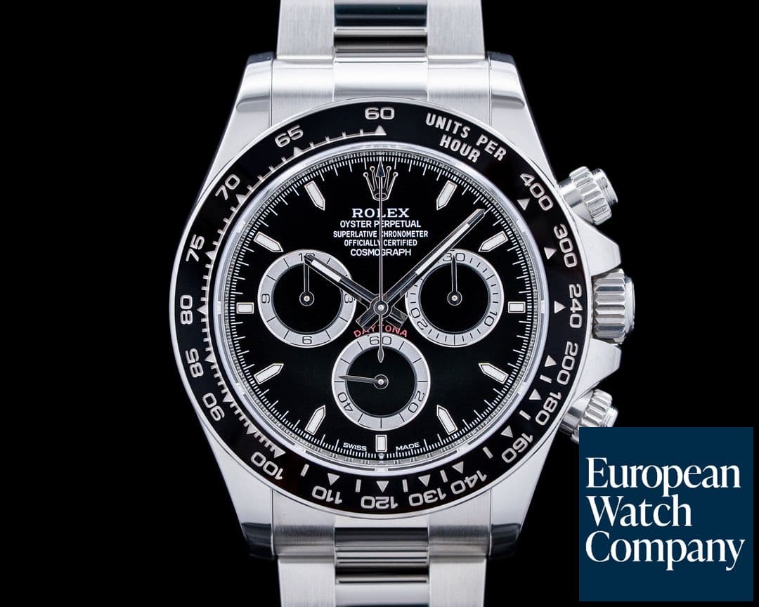 Image of Rolex 126500LN Daytona SS Black Dial 2024