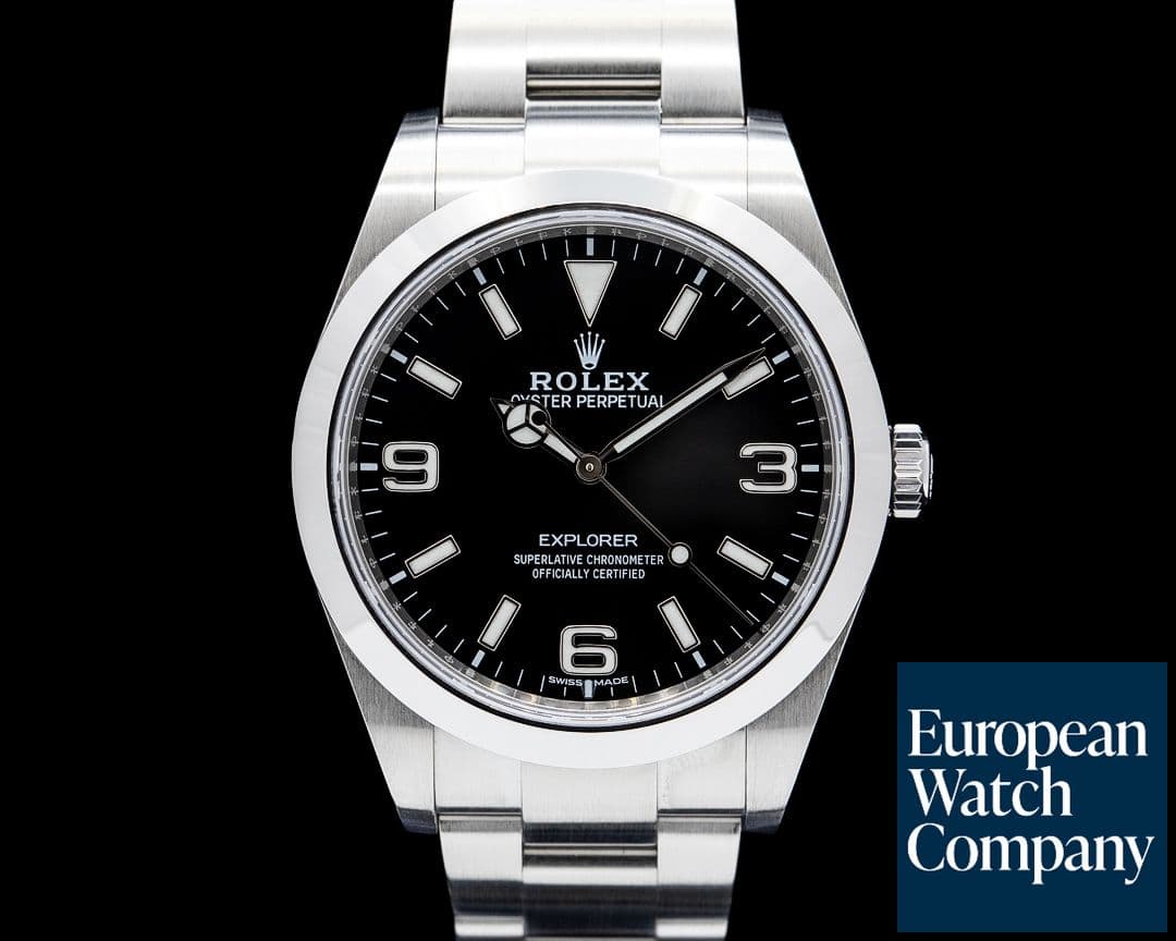 Image of Rolex 214270 Explorer Black Dial