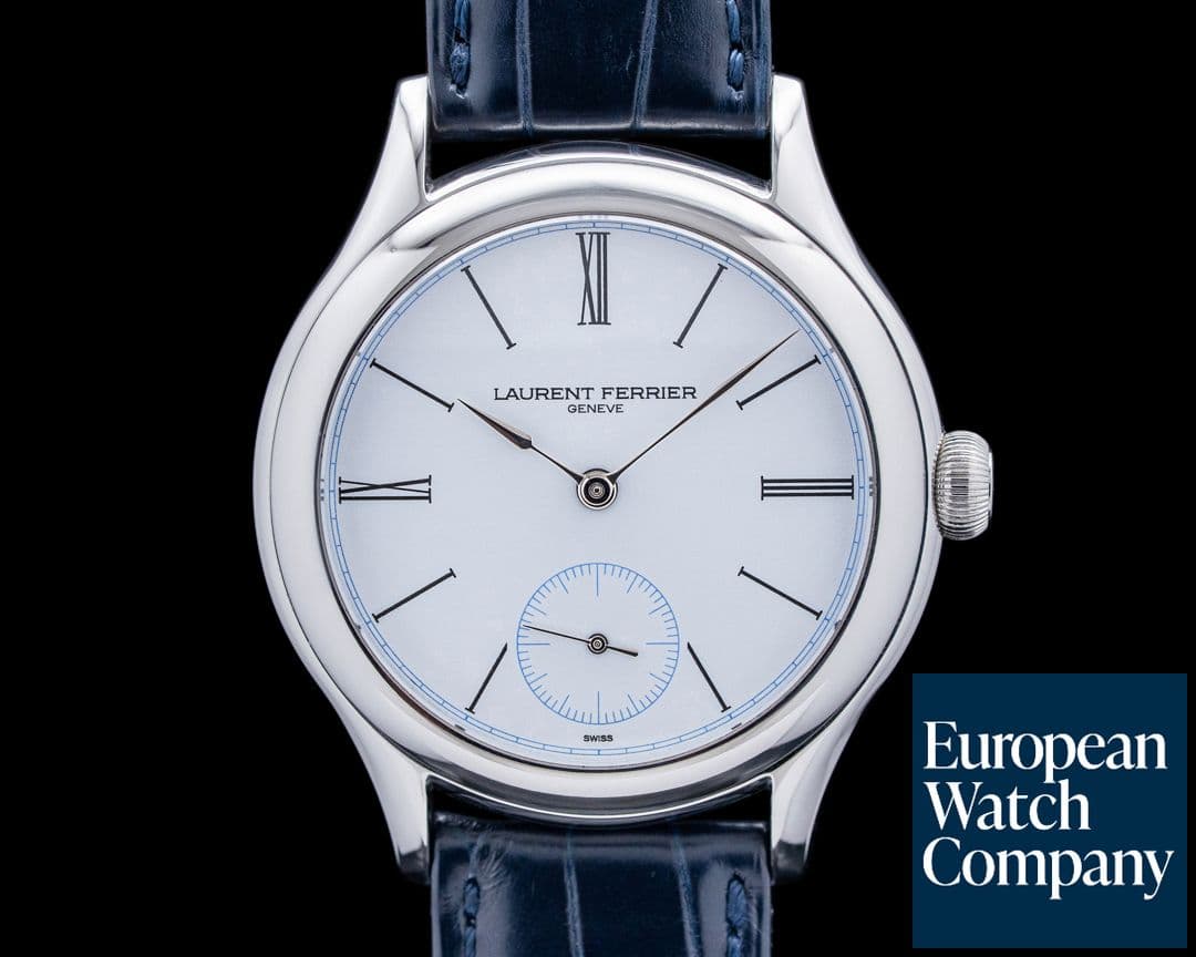 Image of Laurent Ferrier Galet Classic Micro Rotor PLATINUM Grand Feu Enamel RARE