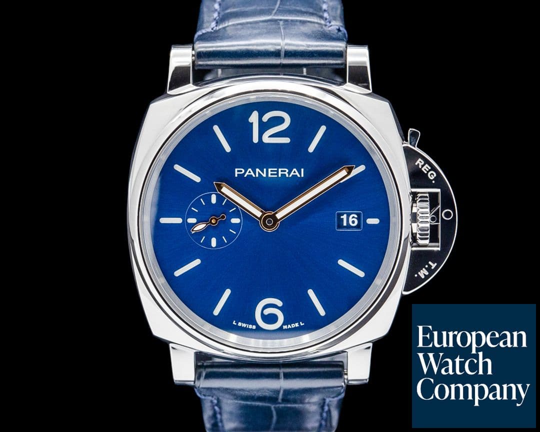 Image of Panerai PAM01274 Luminor Due 3 Days SS Blue Dial 2024