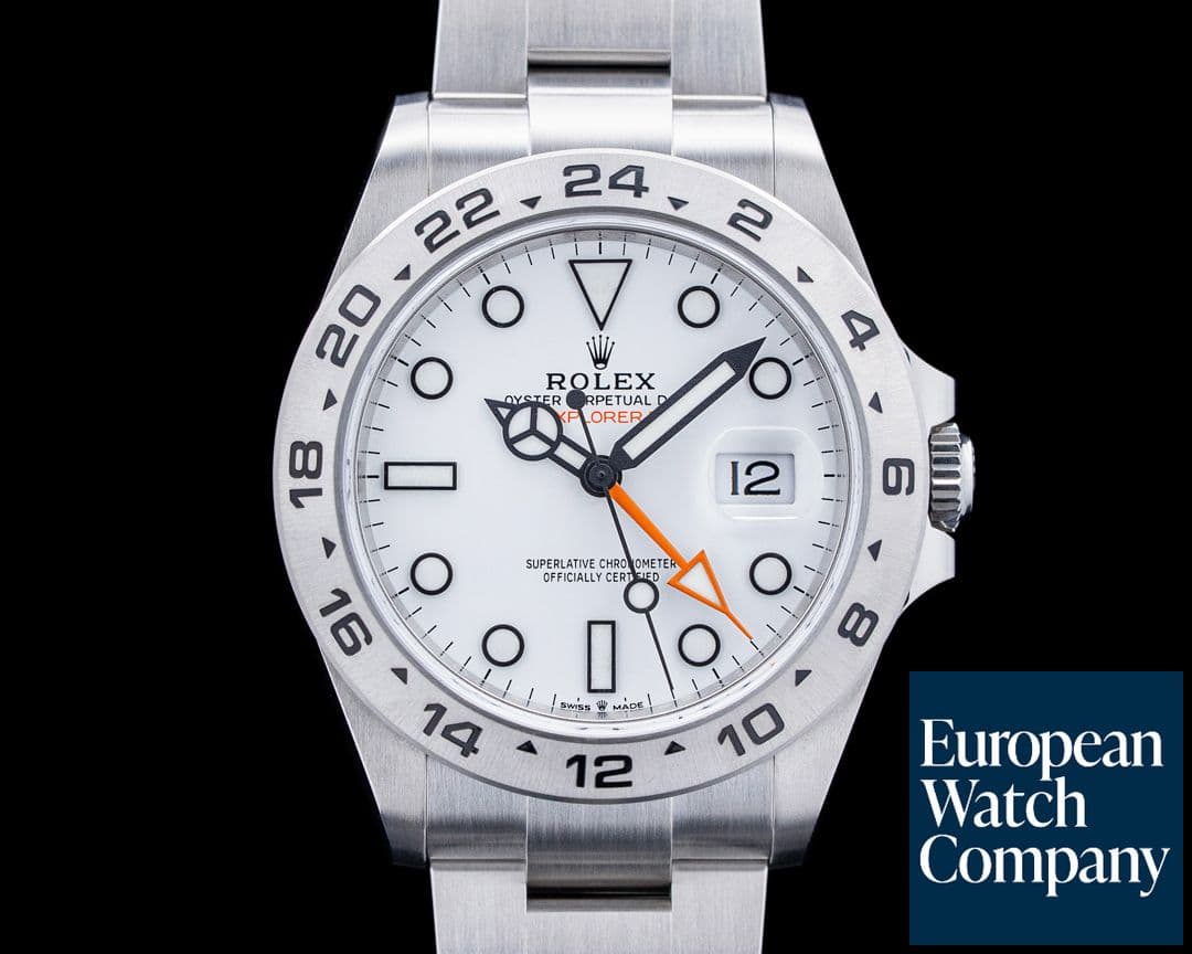 Image of Rolex 226570 Explorer II SS White Dial