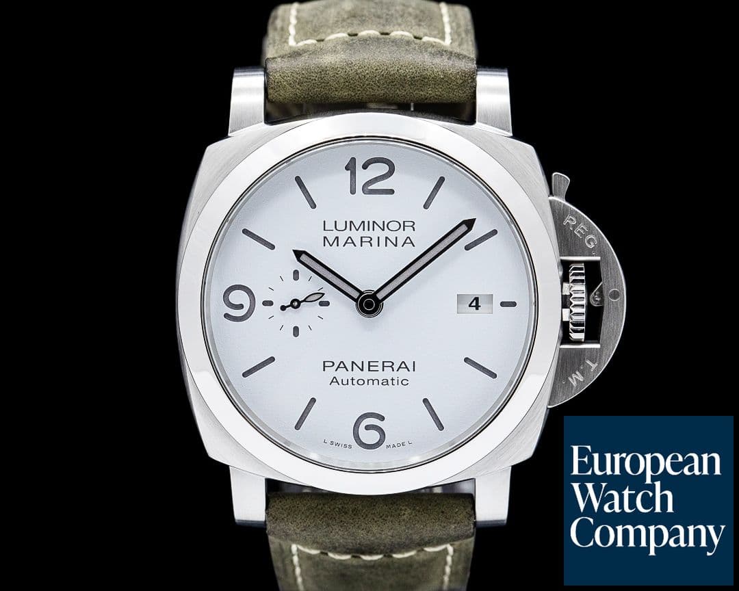 Image of Panerai PAM01314 Luminor Marina SS White Dial