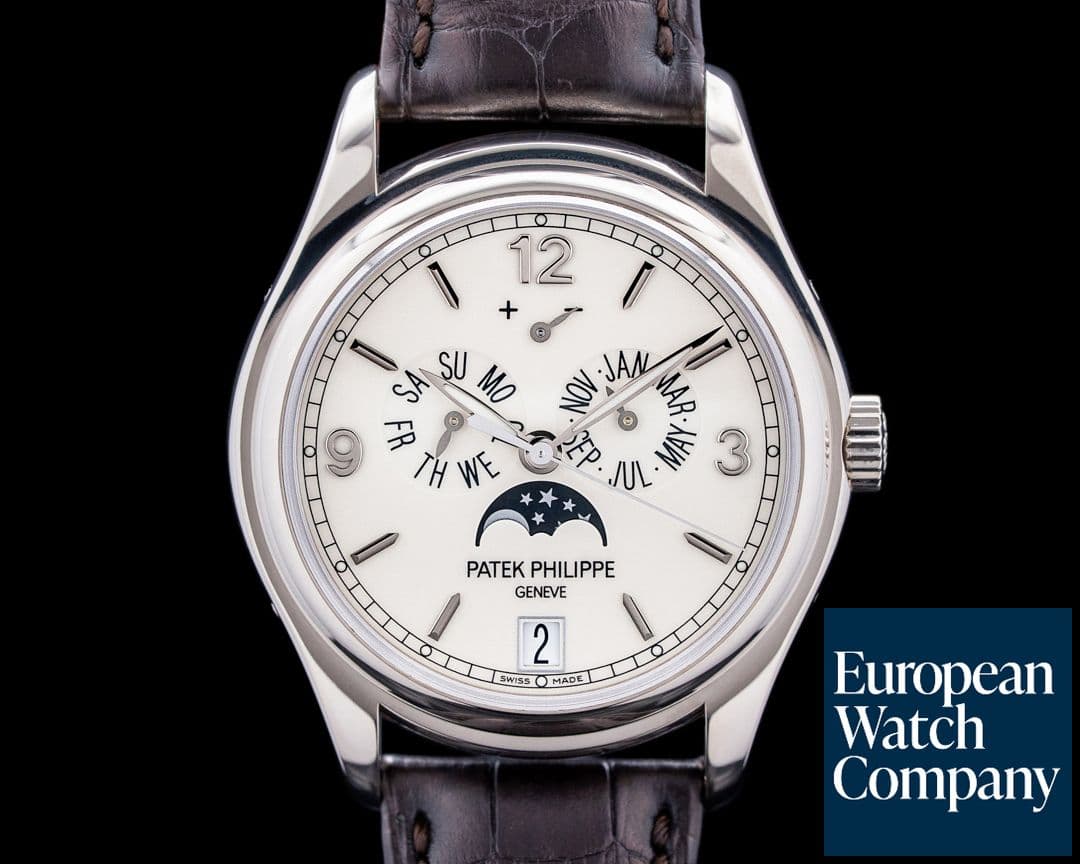 Image of Patek Philippe 5146G Annual Calendar 18K White Gold Cream Ivory Dial