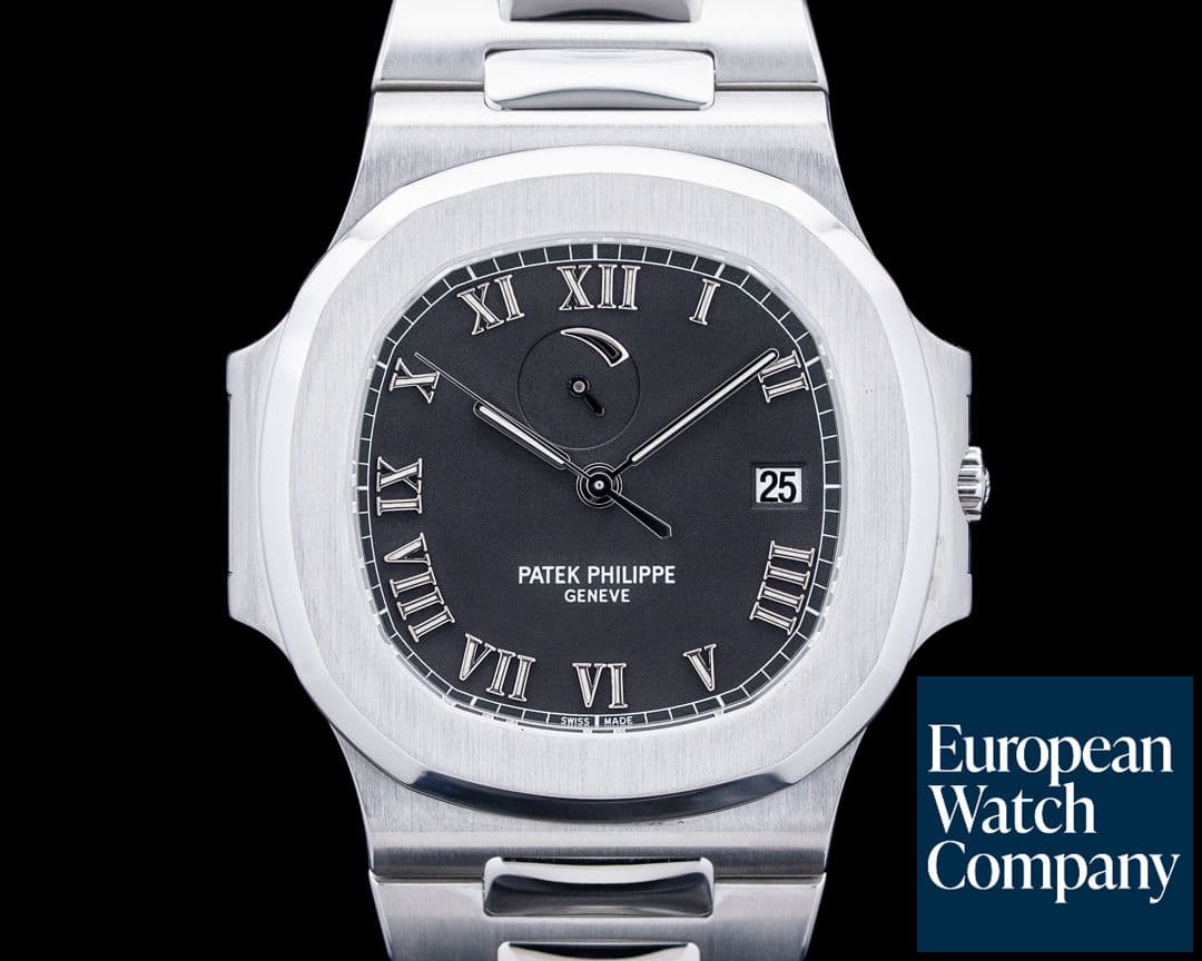 Image of Patek Philippe 3710 Nautilus Comet SS Black Dial
