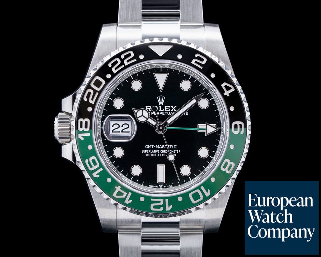 Image of Rolex 126720VTNR GMT-Master II "Sprite" SS Black Dial 2025