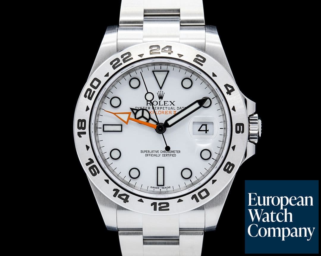 Image of Rolex 216570 Explorer II SS White Dial