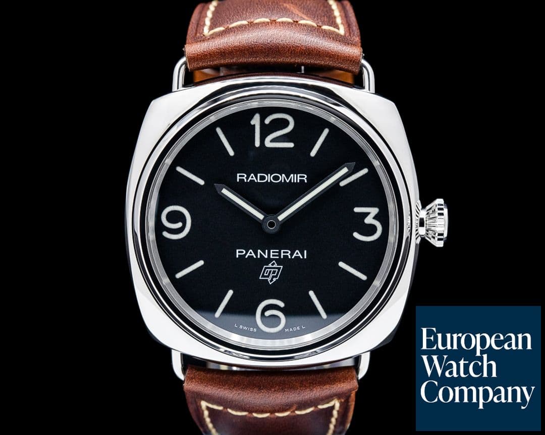 Image of Panerai PAM00753 Radiomir Base Logo SS Black Dial 2025